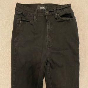 Akira High Waisted Black jeggings